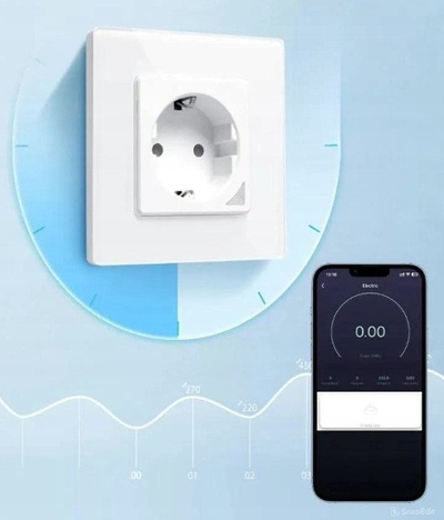 Prizë inteligjente Extralink Smart Life Pro, set me kornizë, WiFi, 230V, e bardhë
