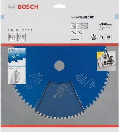Teh rrethor Bosch 2608644111, 80 dhëmbë për inç, për shumë lloj materiali