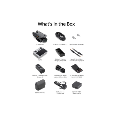 Dron DJI Mavic 3 Pro Fly More Combo & DJI RC