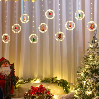 Dritë dekorative LED DA324A, 3m, 10 rrethina, dritë e bardhë neutrale