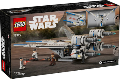 Lodër ndërtuese LEGO Star Wars Andor Rebel U Wing Starfighter 75399, model ndërtimi, 8 vjeç+
