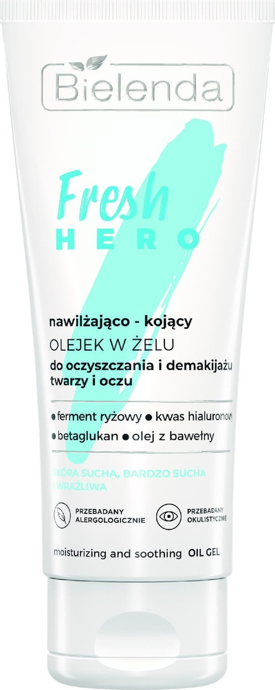 Heqës grimi Bielenda Fresh Hero, balsam pastrus, hidratus, 90 g