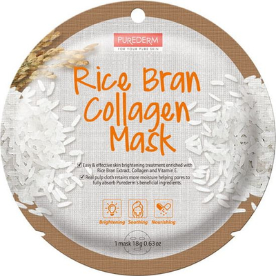 Maskë fytyre Purederm Rice
