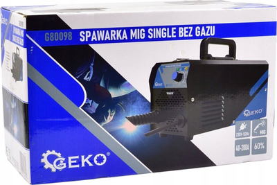 Aparat saldimi inverter MIG MAG IGBT 40-200A, 20kHz, portativ, i zi