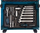 Set veglash Makita 120 copë, çelik chrome vanadium, kuti Makpac