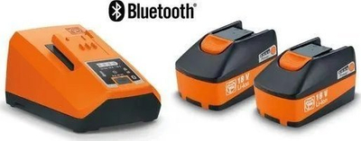 Set baterish dhe karikuesi FEIN 92604325010, 2x HighPower Li-ion, karikues i shpejtë, port USB