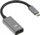 Adaptor kabllo USB-C në DisplayPort 1.4, 8K 5K 4K, 240Hz, i zi