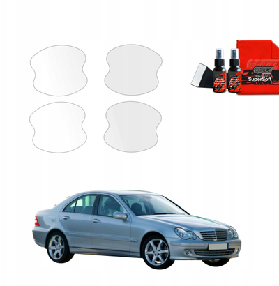 Film mbrojtës Grizz Protector, 4n1, Mercedes Benz C Class W203 Sedan, transparent