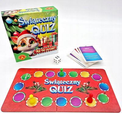 Loje tavoline Alexander ALEX Christmas Quiz, kuiz Krishtlindjesh për gjithë familjen