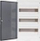 Pano modulare Alfa Modular Distribution Board 3x13 S/M 5-949, 3x13 module, IP44, e bardhë