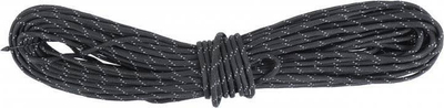 Litar paracord Lifesystems 550lb, 7 bërthama, reflektues, 33m, i zi