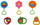 Çingërronë për fëmijë Polesie Children's Rattle, plastikë, 0+ muaj, shumëngjyrëshe