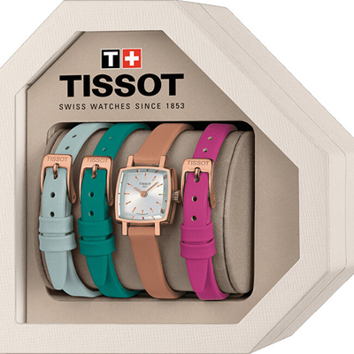 Set orash për femra Tissot Lovely Square Summer SET T058.109.36.031.01