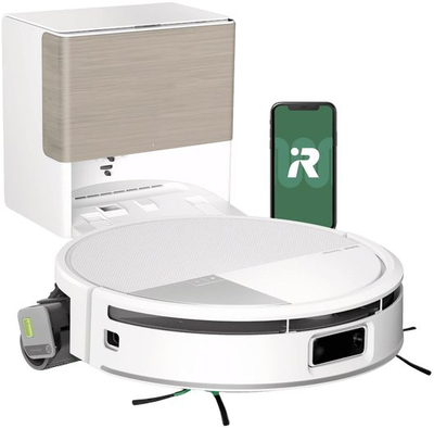Robot fshirëse IRobot Roomba Max 705 Combo, AutoWash Dock, WiFi, e bardhë