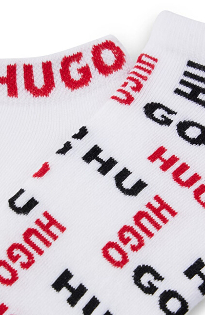 Set çorape për meshkuj HUGO BOSS, 2 palë, të bardha