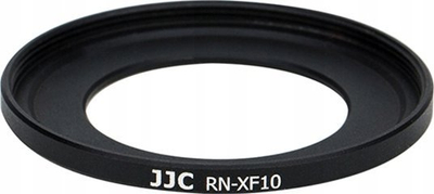 Set adapter filtri dhe kapak lente JJC RN CLUX, me parzmore drite, i zi