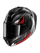 Helmetë Shark SPARTAN RS Byrhon, e zezë/kuqe, M