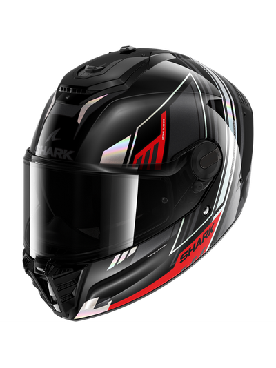 Helmetë Shark SPARTAN RS Byrhon, e zezë/kuqe, M