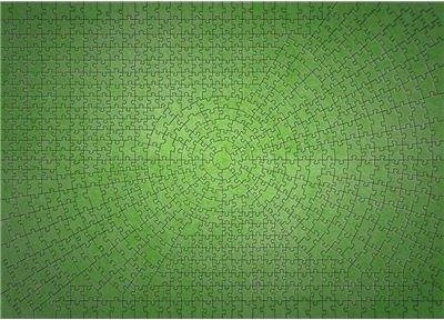Puzzle Ravensburger Krypt Neon Green 17364, 736 copa, jeshile