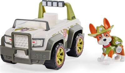 Set loje Paw Patrol Tracker Jungle, figurë me makinë, bezhë me jeshile