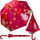 Çadër kalamajsh Parasol Automatic Dinosaur, transparente, me dinosauro