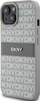 Mbulesë telefoni DKNY DKHCP15MPRTHSLE për iPhone 15 Plus / 14 Plus 6.7", bezhë