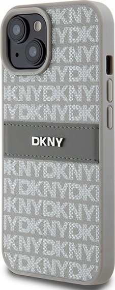 Mbulesë telefoni DKNY DKHCP15MPRTHSLE për iPhone 15 Plus / 14 Plus 6.7", bezhë