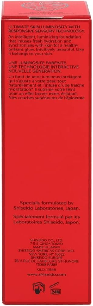 Krem pudër Shiseido Synchro Skin Glow SPF 20, 5 Rose, 30 ml