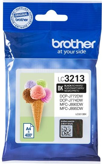 Patron boje Brother LC-3213BK, origjinal, i zi