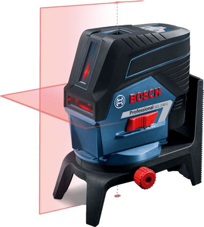 Lazer niveli Bosch Professional GCL 2-50 C, rreze 20 m, vetënivelohet vetë, blu