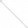 <![CDATA[Lidhëse kabllosh Cable Zip Tie, 4.8x400mm, set 25 copë, e bardhë]]>