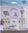 Set grepa për varje pikturash Home Styling Collection, 37 copë, metalik