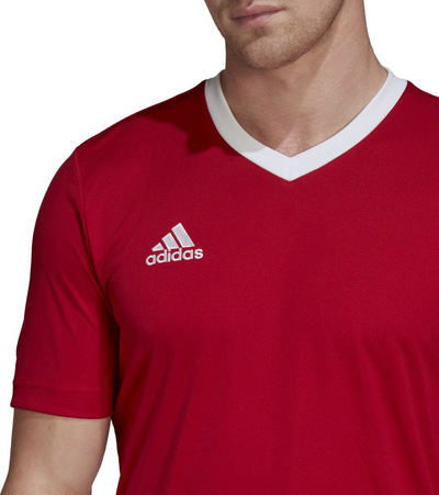 Bluzë meshkujsh Adidas Entrada 22, L, e kuqe