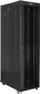 Kabinet rack në këmbë Lanberg 19" 47U, 800x1200mm, derë xhami LCD, i zi