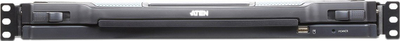 Konzола KVM Aten CL5716IN, 16 порти, 19", VGA, USB, DE распоред, црна