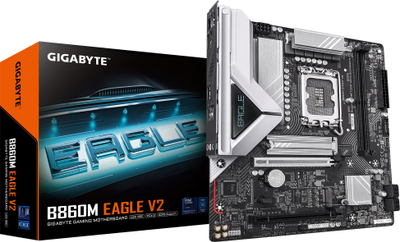 Pllakë amë GIGABYTE B860M EAGLE V2, Intel Core Ultra, DDR5, mATX