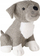 Стопер за врата Boltze Home Dog, 27x27 cm, полиестер, сива