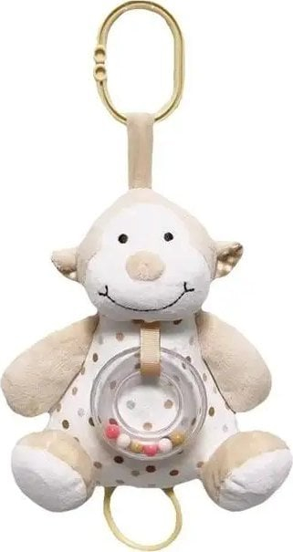 Kuti muzikore lodër Tullo Monkey, 18 cm, pelush, shumëngjyrëshe