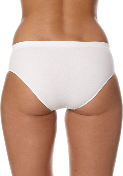 Mbathje hipster Brubeck HI00043A Comfort Cotton për goca, madhësia S, të bardha