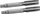 Set çikrikësh filetimi Horn M4.5x0.75, 2 copë, metalik