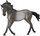 Figurinë Collecta Mustang Mare, pelë kali, grulla
