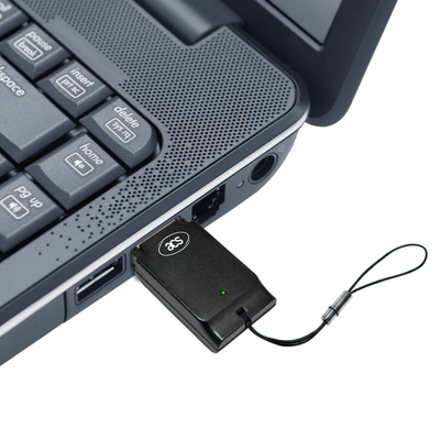 Lexues kartelash të mençura ACS ACR39T A1, USB 2.0, Smart Card, i zi