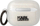 Mbulese Karl Lagerfeld KLAPHNKCTGT për AirPods Pro, Glitter transparente, TPU PC, transparente