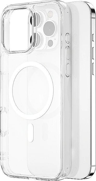 Kapak telefoni Mocco 2mm MagSafe për iPhone 16 Pro Max, silikon, transparent