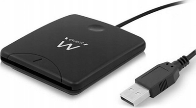 Lexues karte Ewent EW1052, Smart Card edhe ID, USB 2.0, i zi