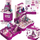Set lojrash bukurie Woopie Beauty Shop, sallon me pasqyrë dhe aksesorë, valixhe 3 në 1, rozë