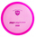 Disk golf midrange Discmania C-Line MD3, shpejtësi 5, glide 6, i vjollcë