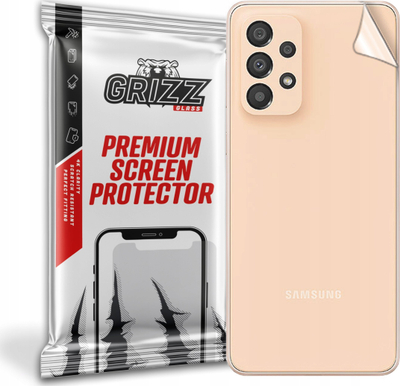 Folie mbrojtëse mbrapa GrizzGlass Grizz, për Samsung Galaxy A33 5G, mat, transparente
