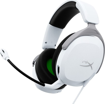 Kufje gaming HyperX Cloud Stinger 2, me mikrofon, me kabllo, të bardha
