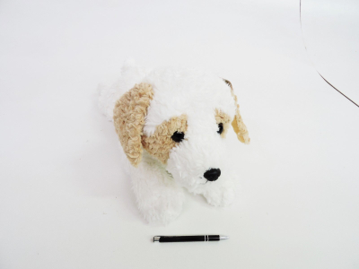 Lodër pelushi qen Havanese MADE Mascot, 60cm, e bardhë